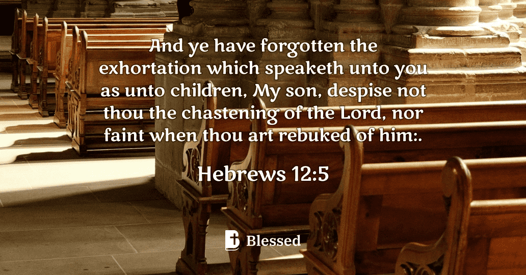 Hebrews 12:5
