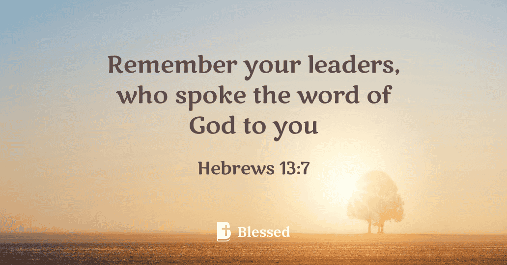 Hebrews 13:7
