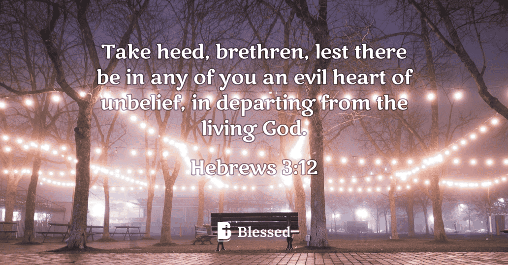 Hebrews 3:12