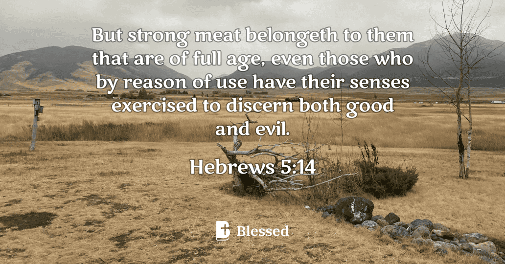 Hebrews 5:14