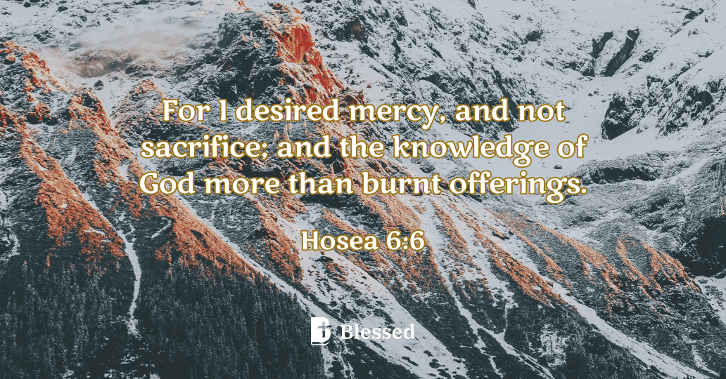 Hosea 6:6