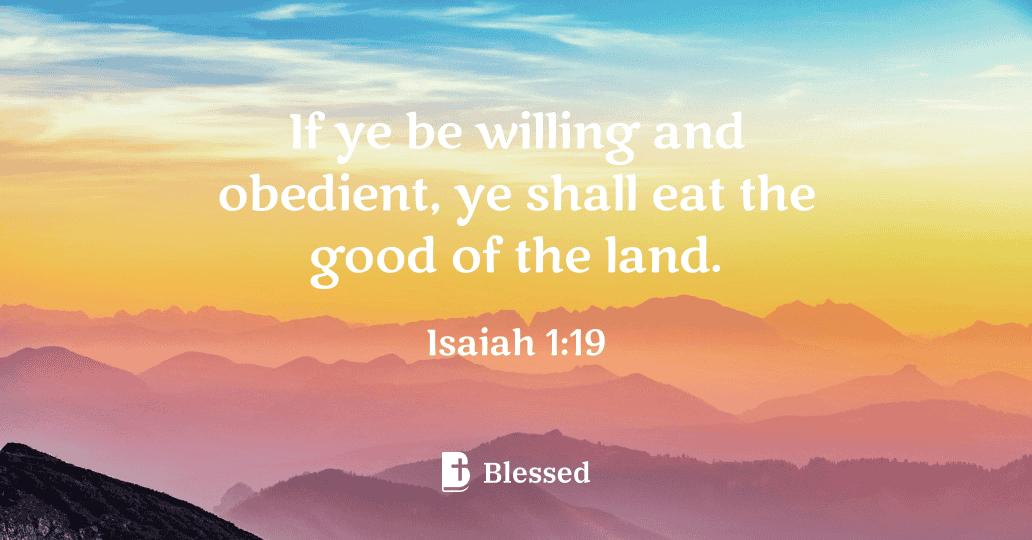 Isaiah 1:19