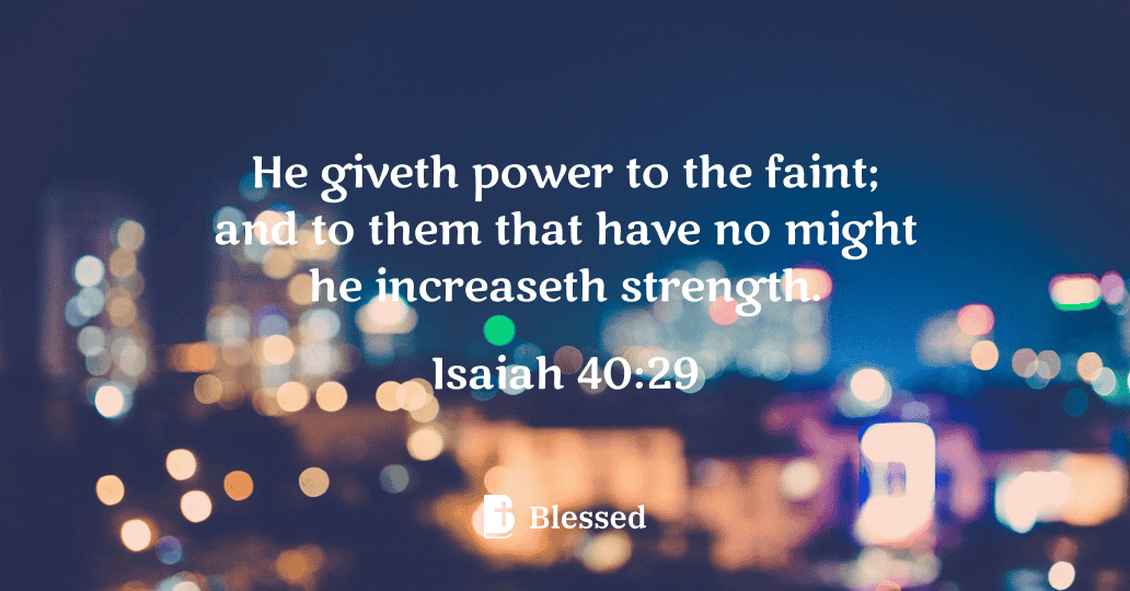 Isaiah 40:29