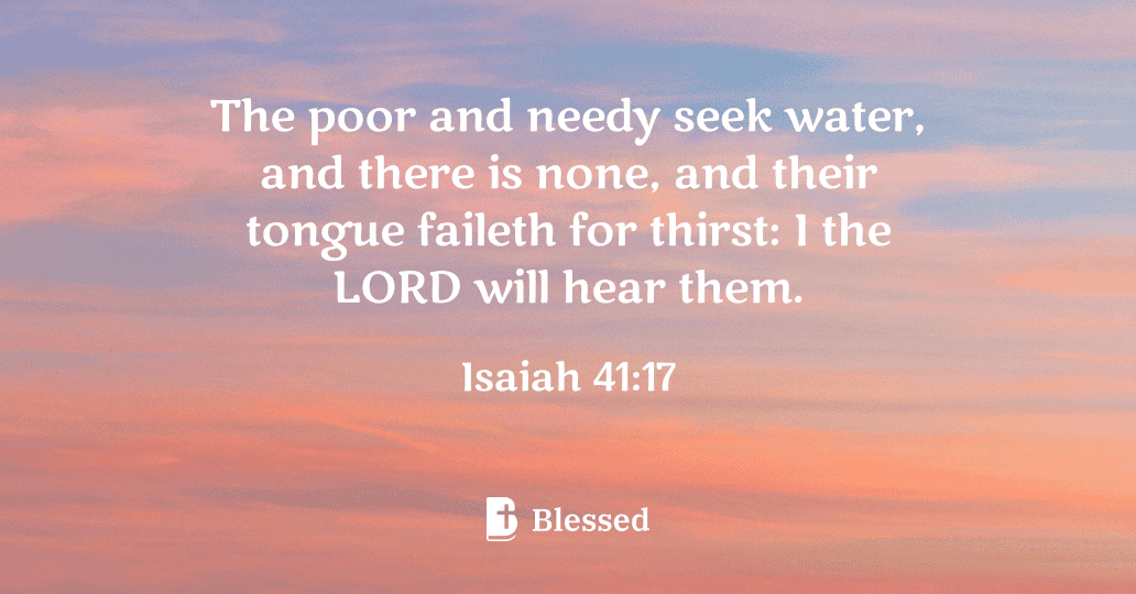Isaiah 41:17