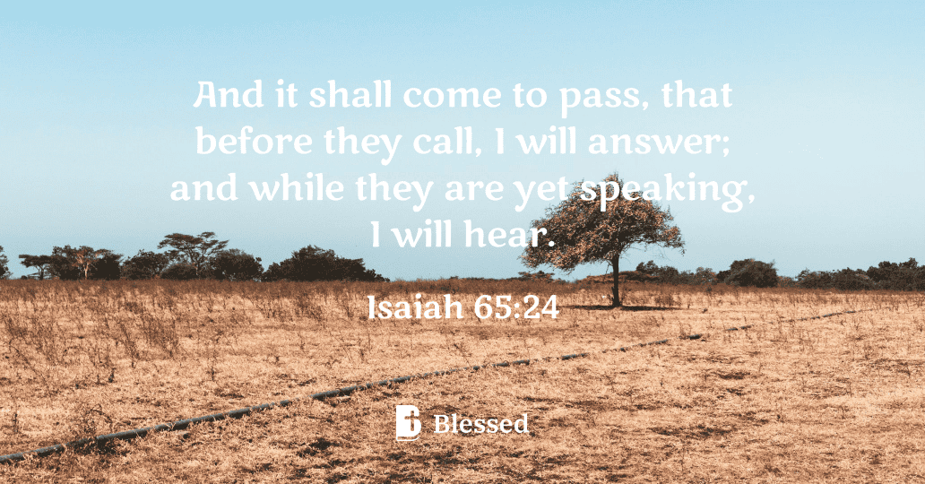 Isaiah 65:24