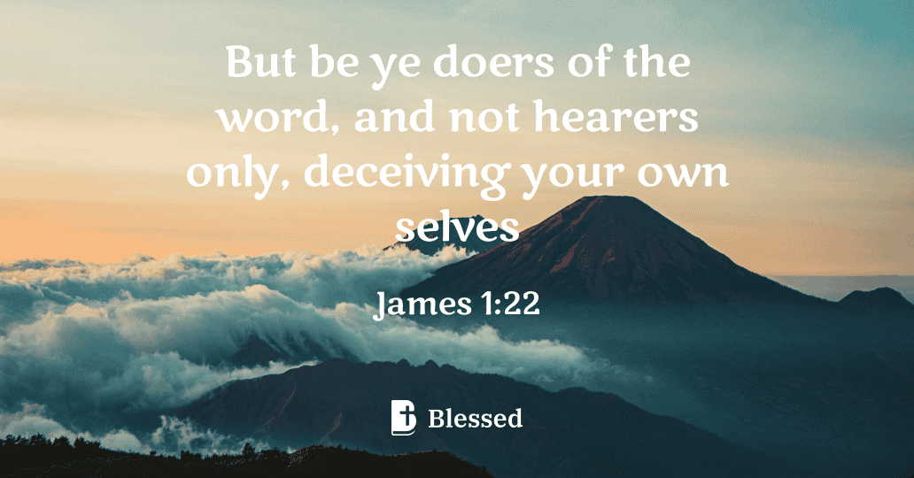 James 1:22