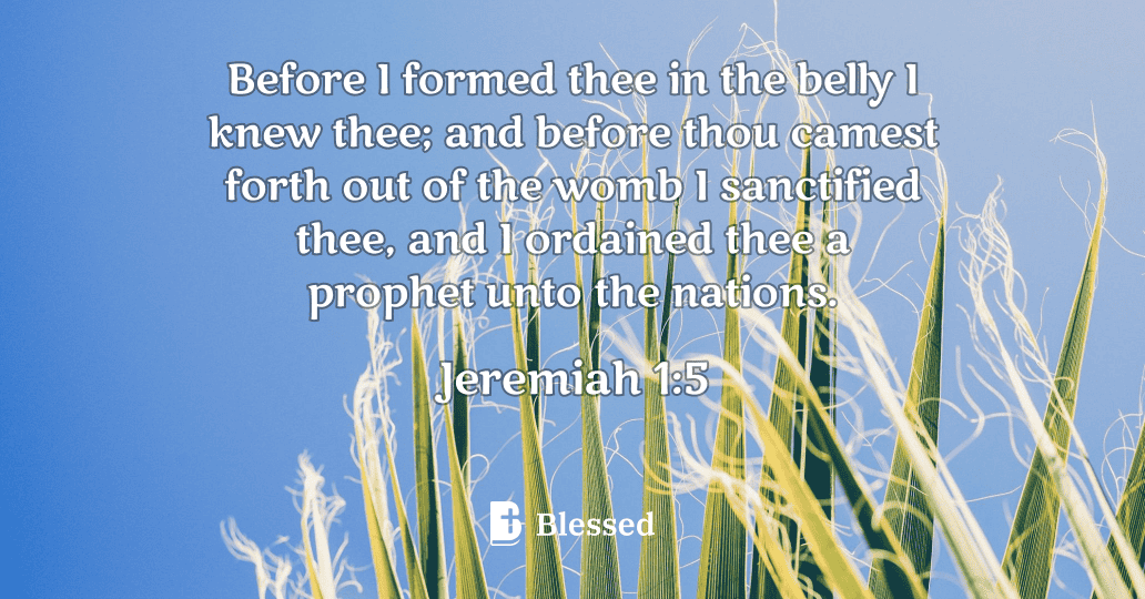 Jeremiah 1:5