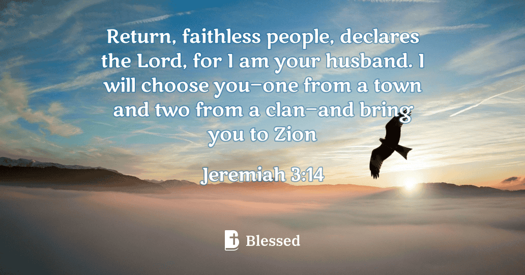 Jeremiah 3:14