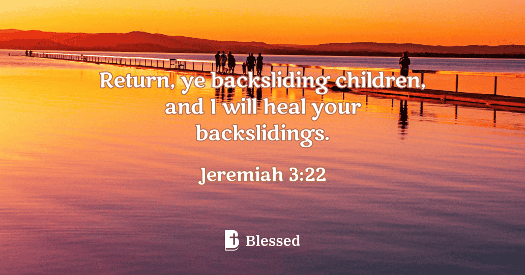Jeremiah 3:22