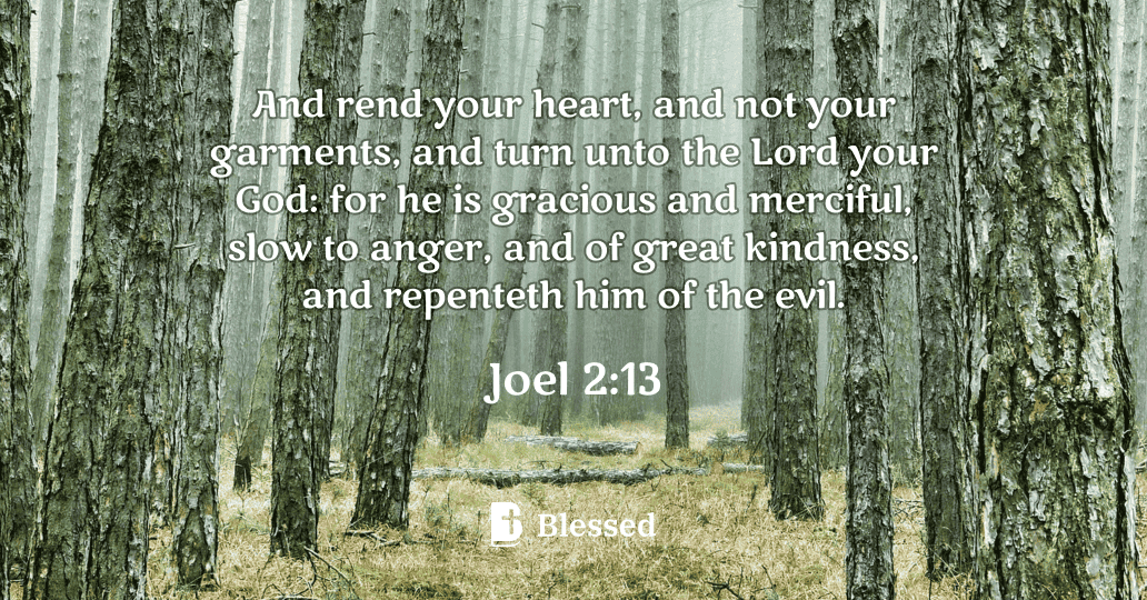 Joel 2:13