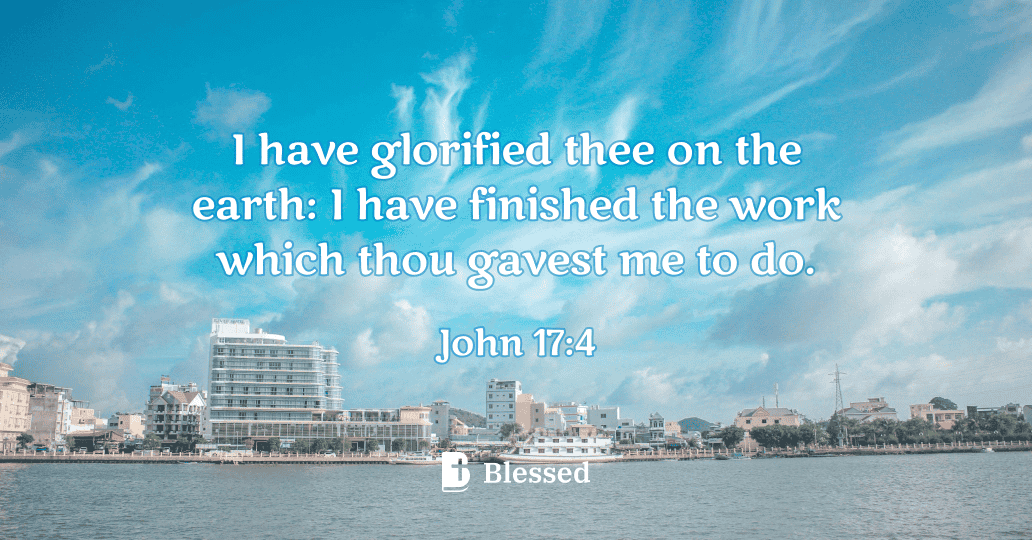 John 17:4