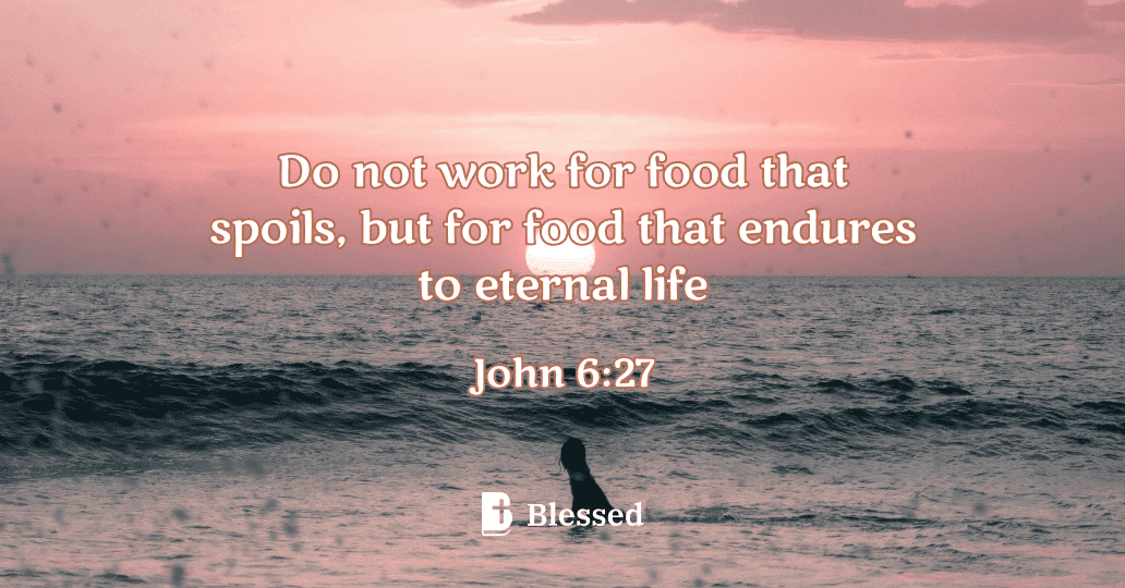 John 6:27