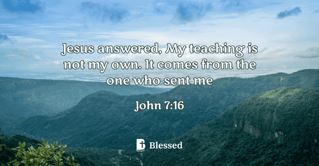 John 7:16