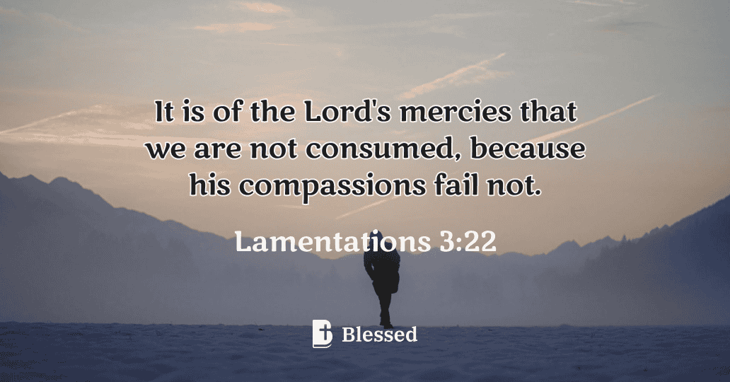 Lamentations 3:22