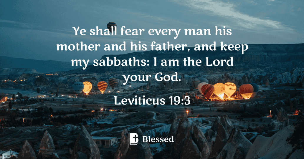 Leviticus 19:3