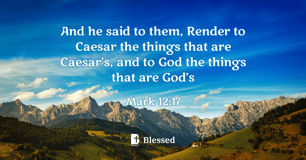 Mark 12:17