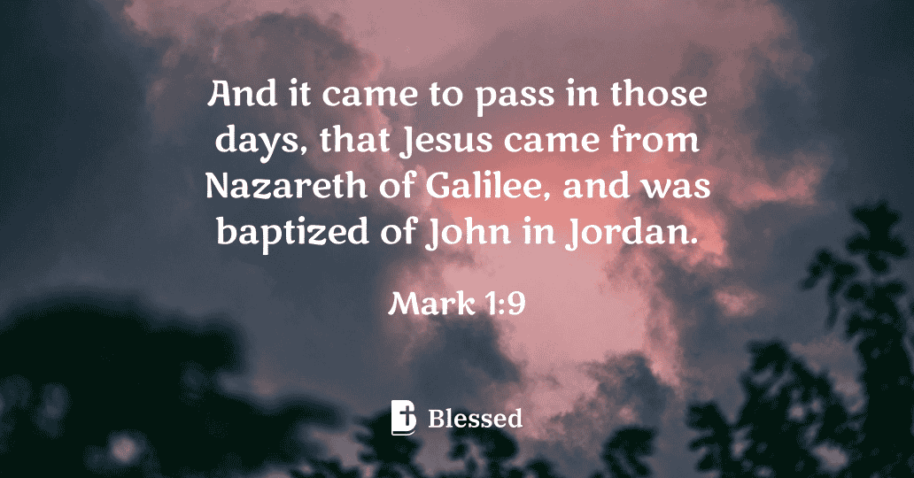 Mark 1:9