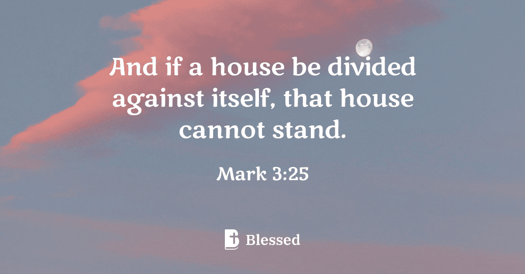 Mark 3:25