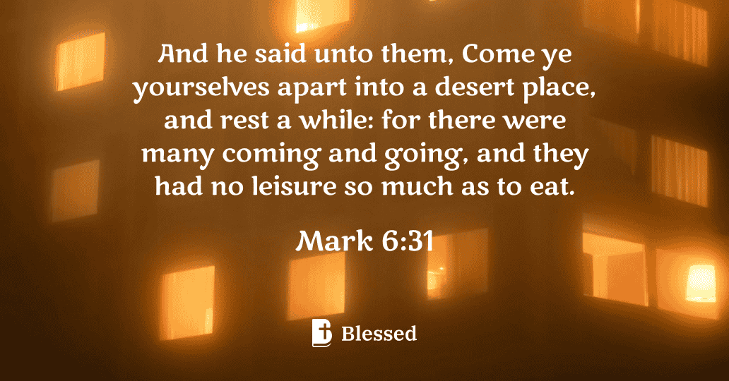Mark 6:31
