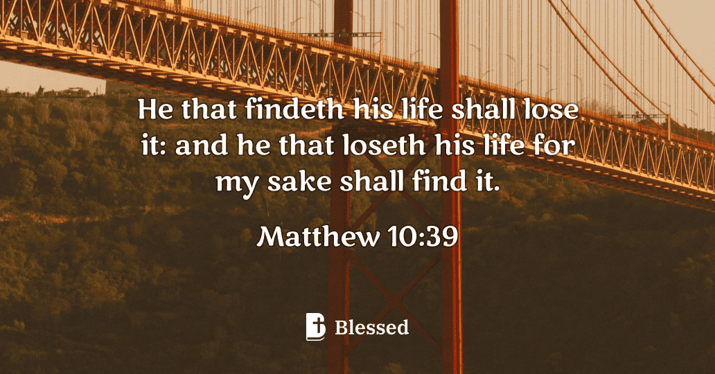Matthew 10:39