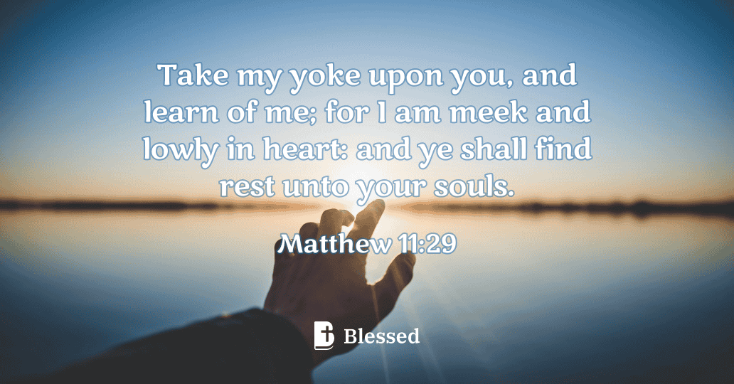 Matthew 11:29