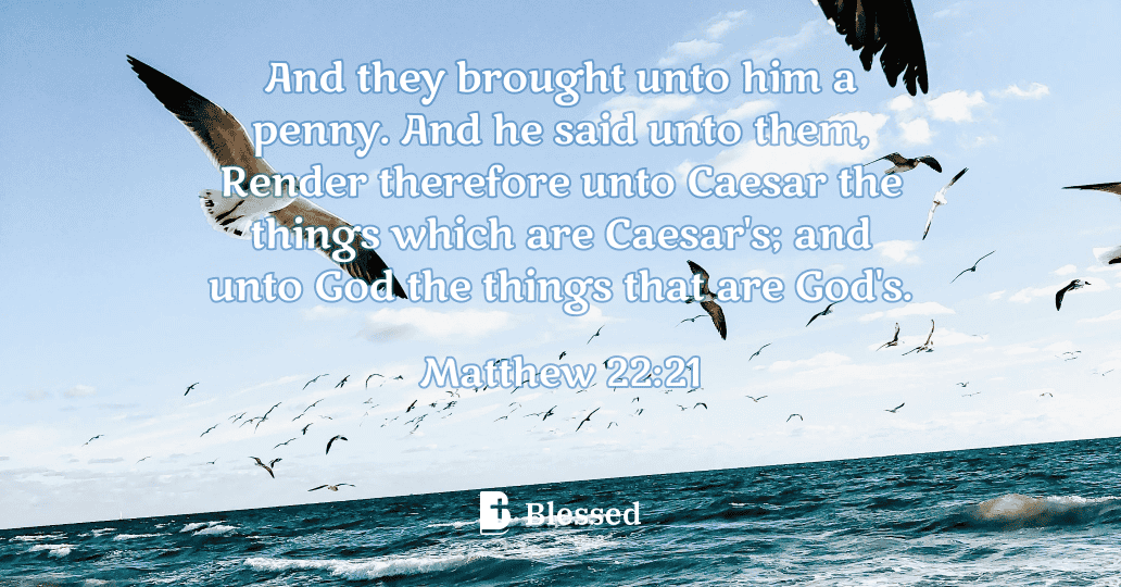 Matthew 22:21