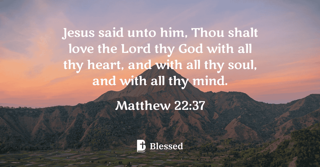 Matthew 22:37