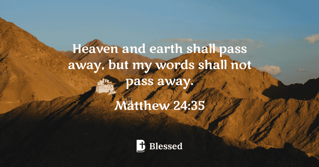 Matthew 24:35