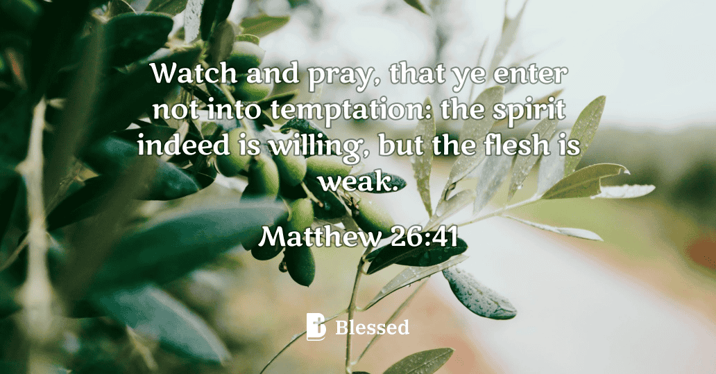 Matthew 26:41