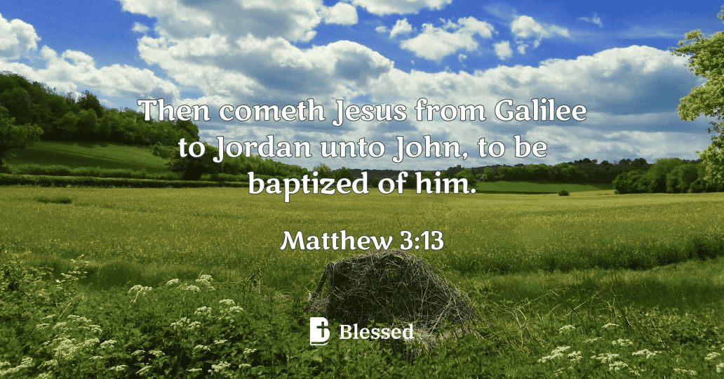 Matthew 3:13