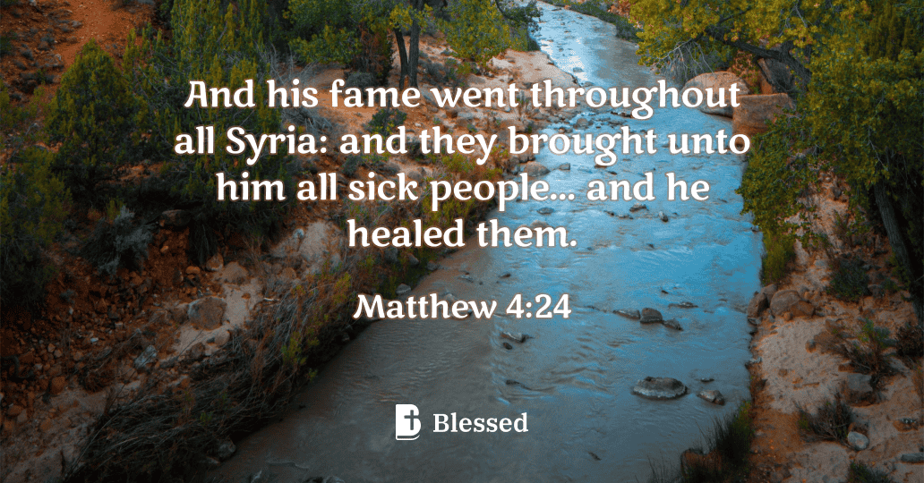 Matthew 4:24