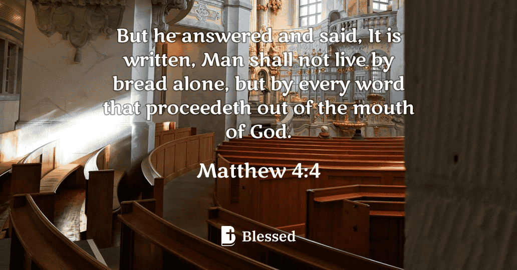 Matthew 4:4
