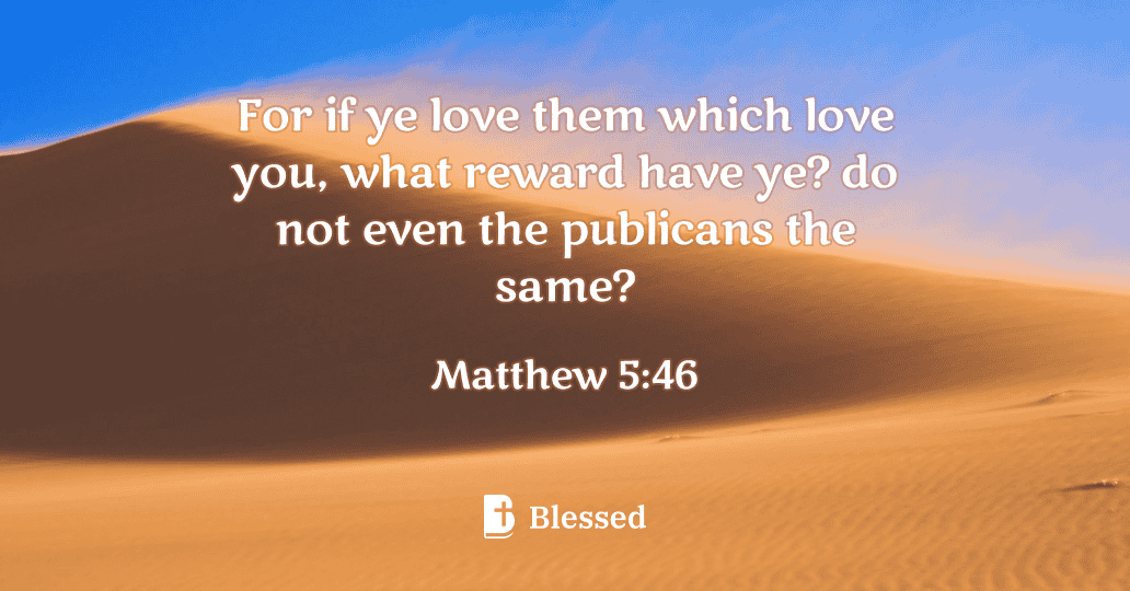 Matthew 5:46