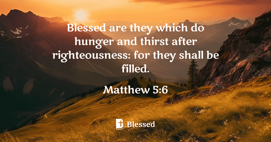Matthew 5:6