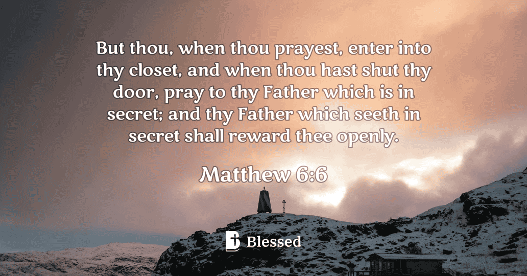 Matthew 6:6