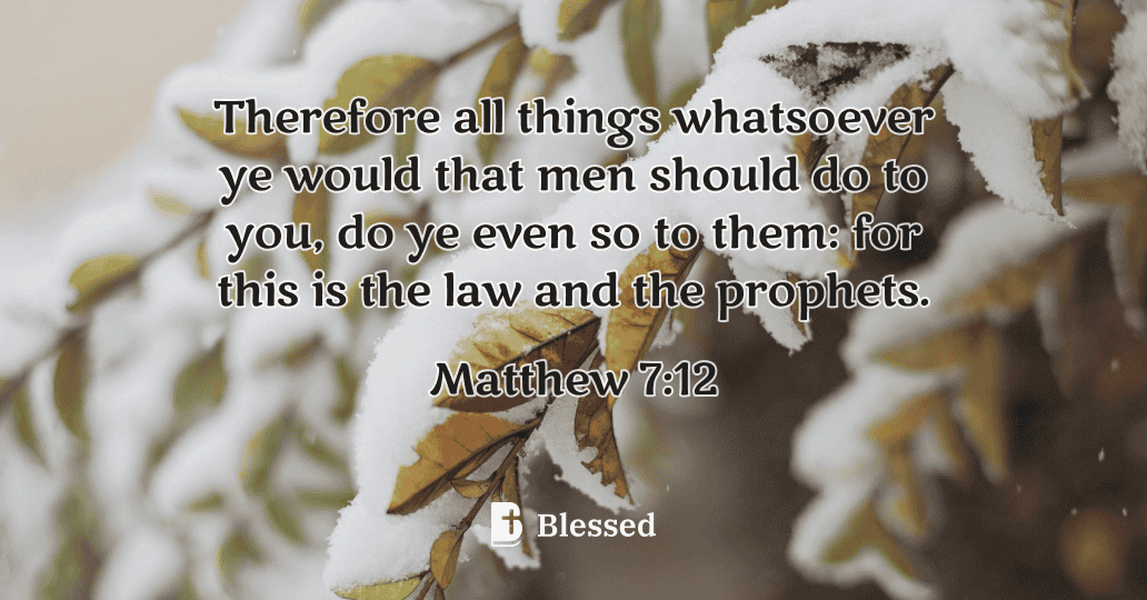 Matthew 7:12