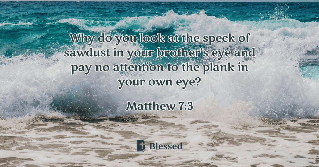 Matthew 7:3