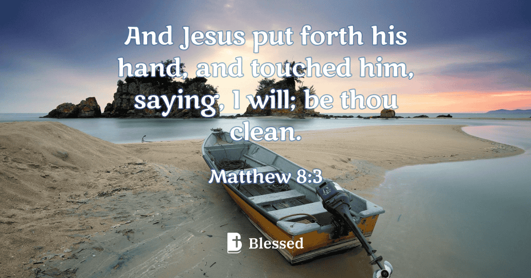 Matthew 8:3