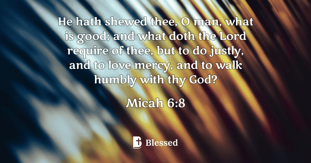 Micah 6:8