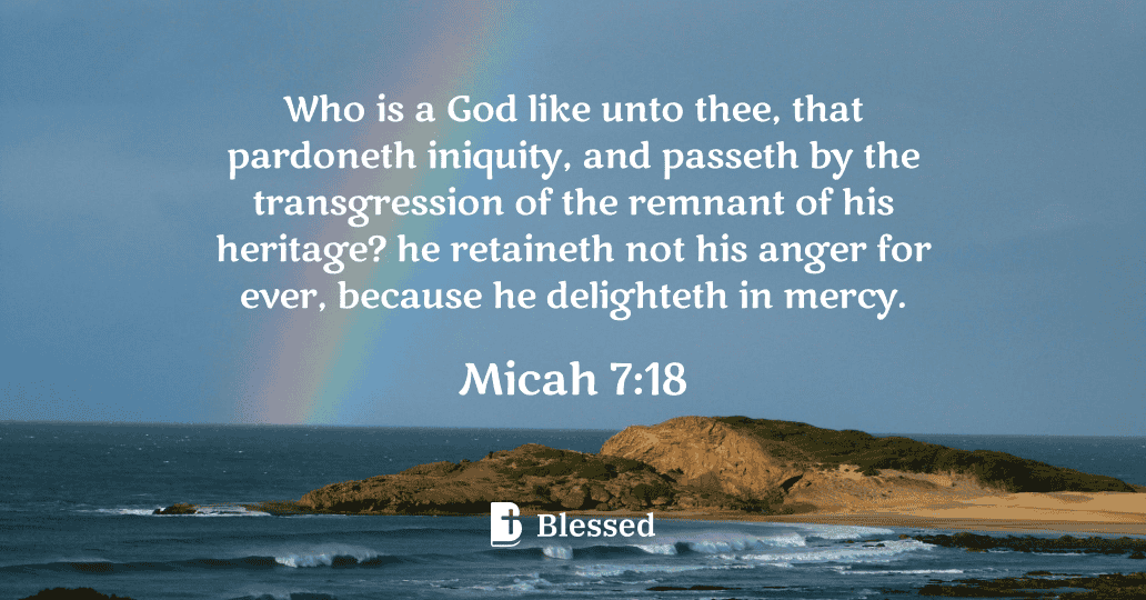 Micah 7:18