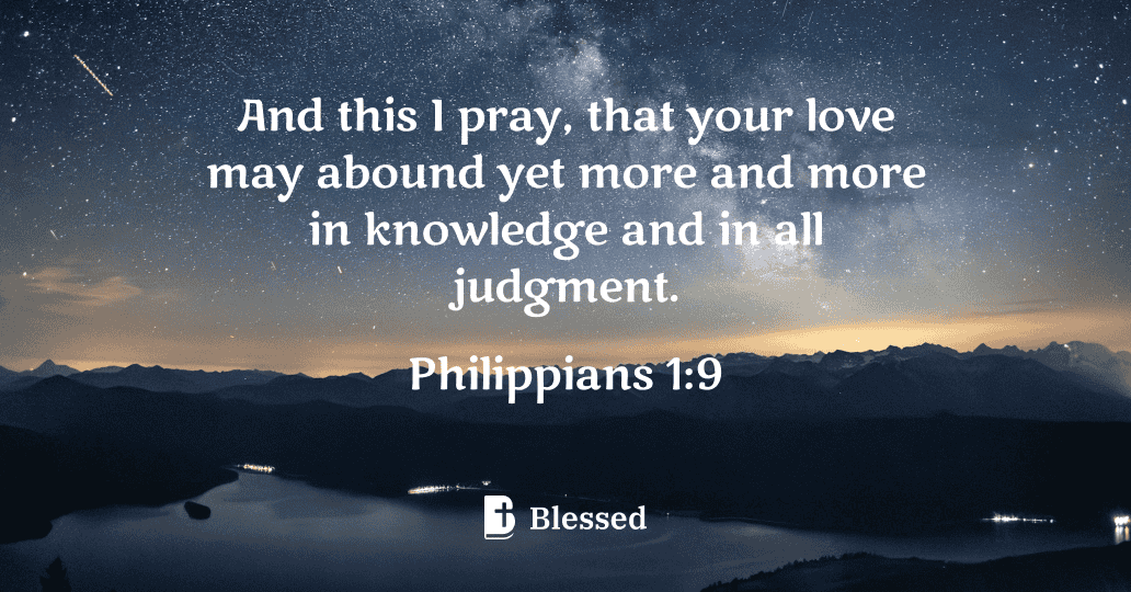 Philippians 1:9