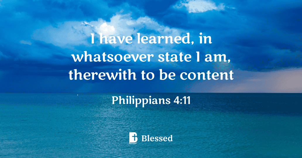 Philippians 4:11