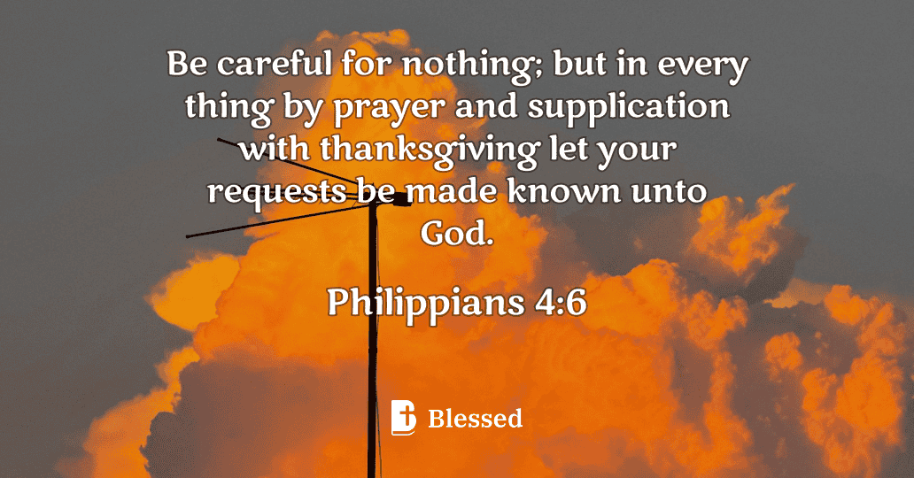 Philippians 4:6