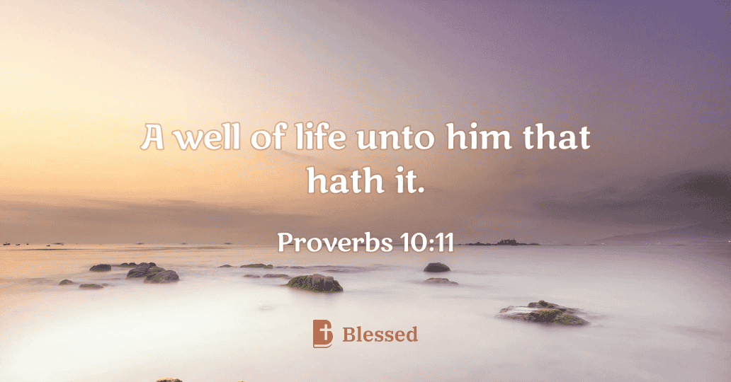 Proverbs 10:11