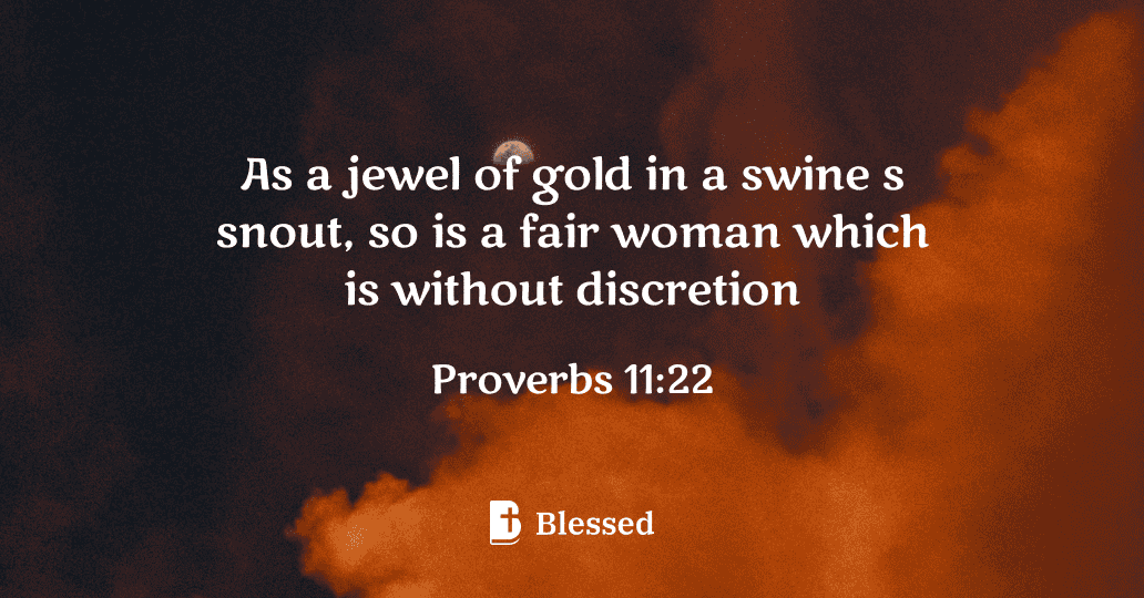 Proverbs 11:22