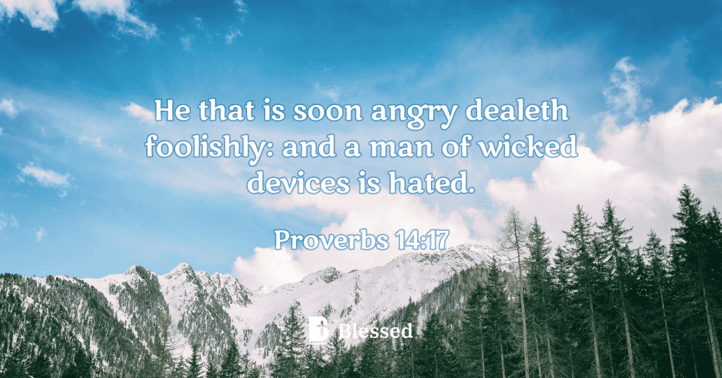 Proverbs 14:17