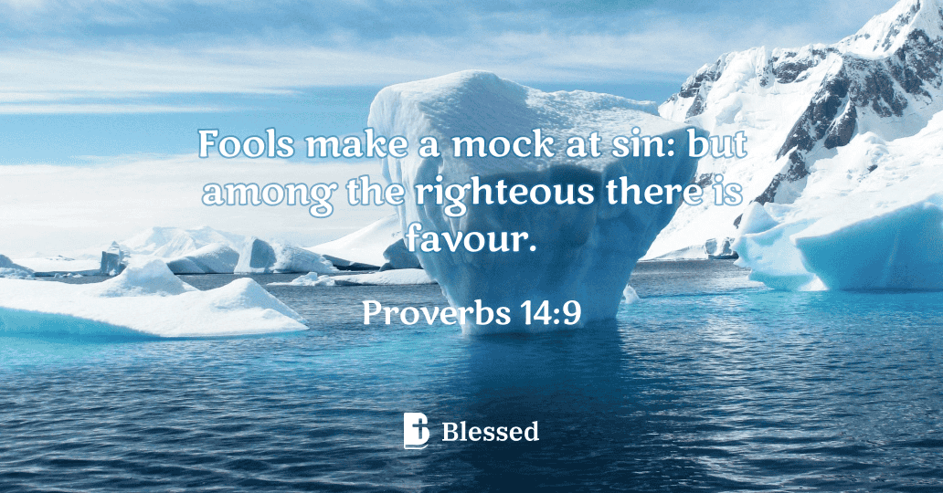 Proverbs 14:9