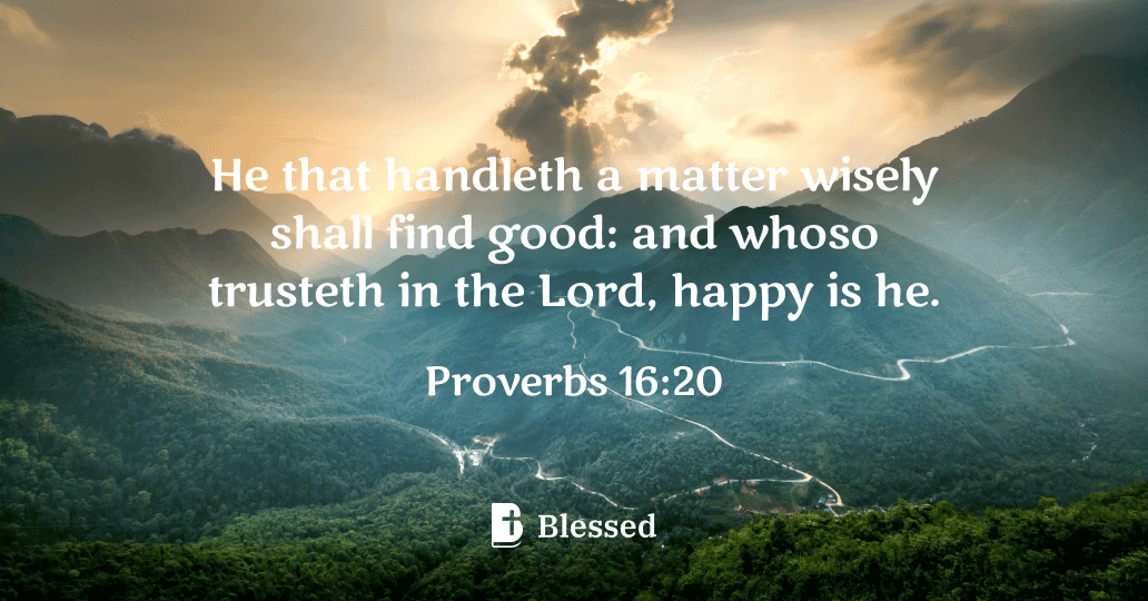 Proverbs 16:20