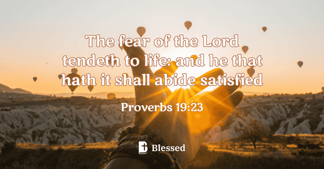 Proverbs 19:23