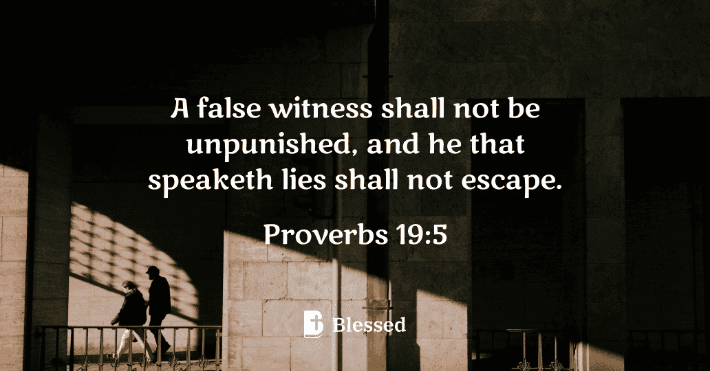Proverbs 19:5